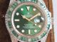 New Upgraded Rolex Submariner Green Diamond Bezel Green Leather Strap Swiss Replica Watches (3)_th.jpg